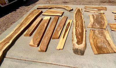 Live edge Indian rosewood slabs