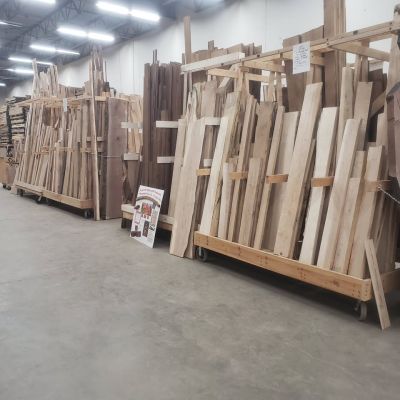 locally processed lumber, wood with a story