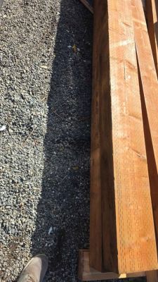 2 beams 6x10by 8 feet long pressure treated