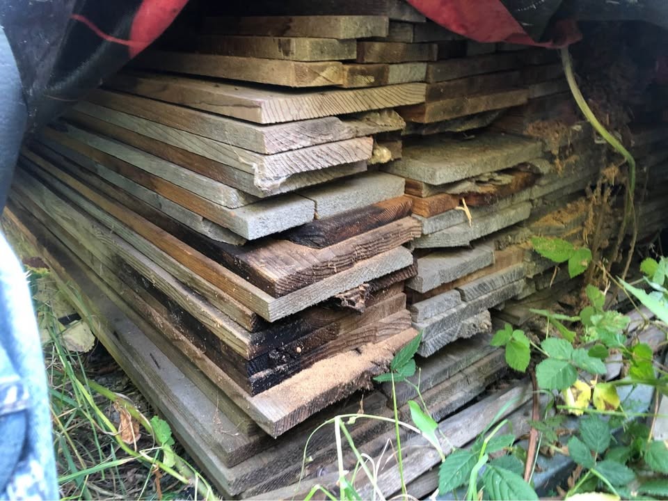 Cedar or Doug fir mill cut lumber. - Image 4