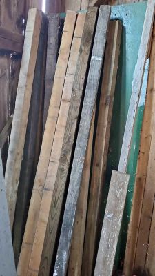 Assorted 4x8 posts 14