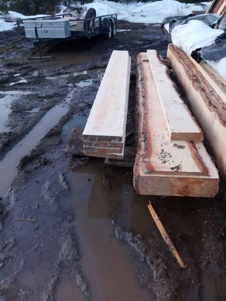 Lumber, live Edge Mantels, Slabs,Beams Rough Sawn Custom Cut - Image 8
