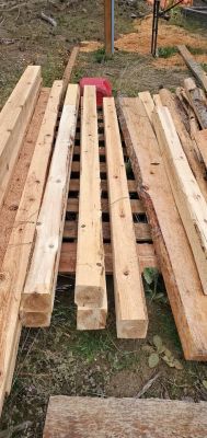 4x4x8 cedar