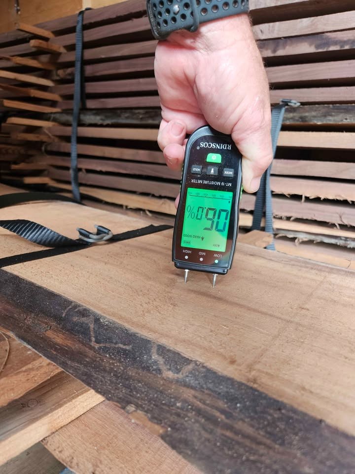 Walnut live edge slabs 1" x 12" x 11 foot - Image 5