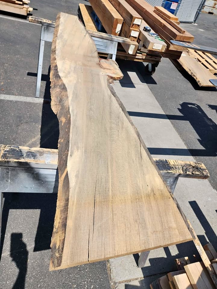 Wood Project Live Edge Slab - 1x20x8.5ft - Image 1