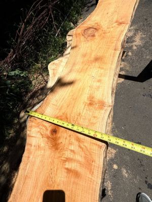 Live Edge Slab nice figure 13 ft. Long Bar or Tabletop air dry 13% max moist