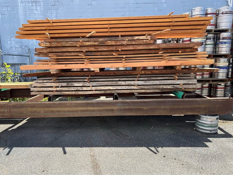 Live edge fir slabs - Image 2