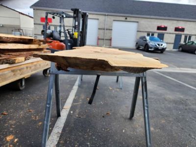 3x19x11.5ft Kiln Dried Juniper Slab - Project Wood