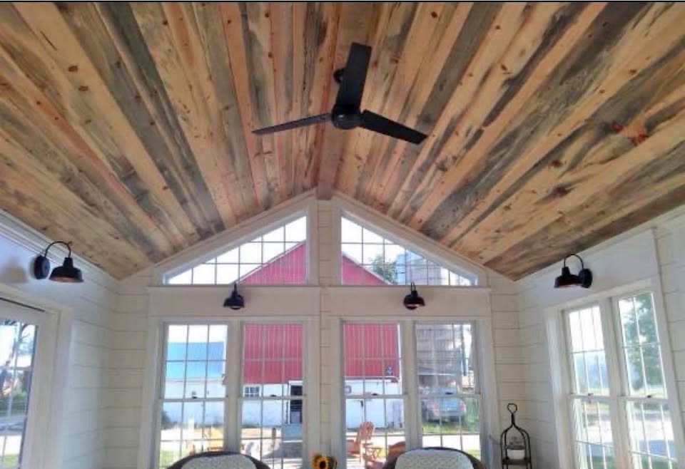 Rustic Rare and Beautiful Blue Pine 1x6x16’