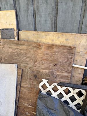 Plywood + boards