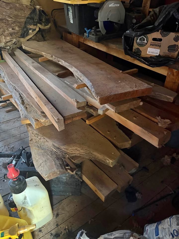 Live Edge Wood Slabs and Lumber - Image 1