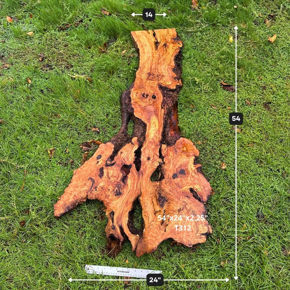 Large Live Edge Olive Wood Slabs for Tables, Resin Epoxy, Coffee Tables - Image 5