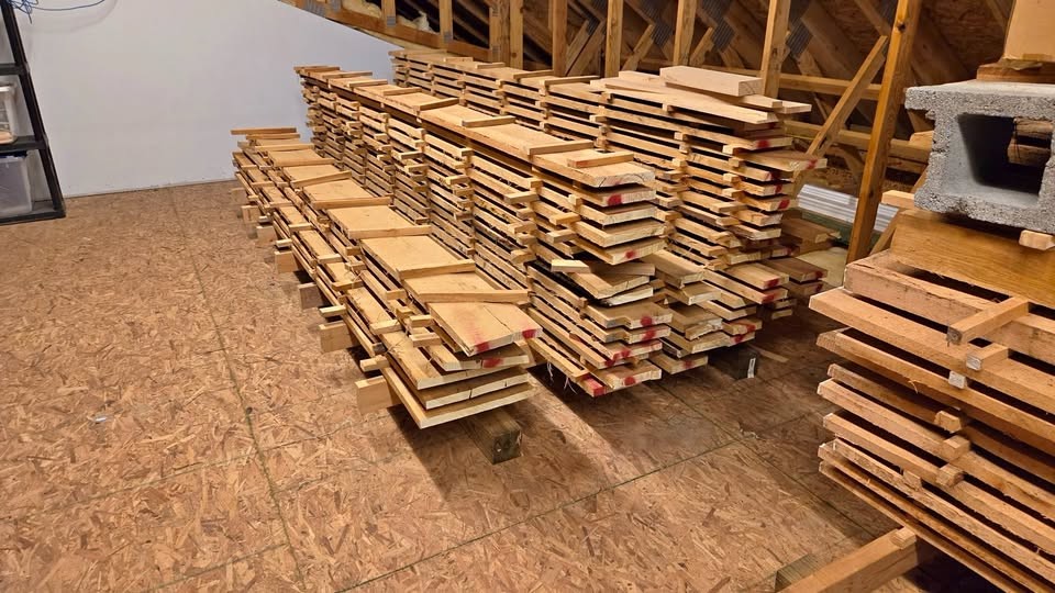 Rough cut white oak, rough cut red oak - Image 1