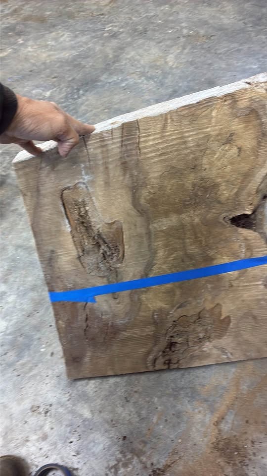 #19 Highly figured Ambrosia Maple slab- kiln dried - Image 2