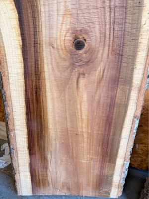 Poplar wood slab
