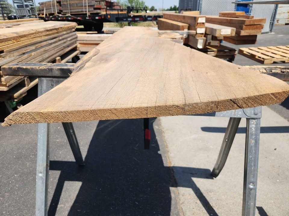 Cool Live Edge Wood Slab 1x22x8.5ft - Great Project Material - Lumber - Image 6