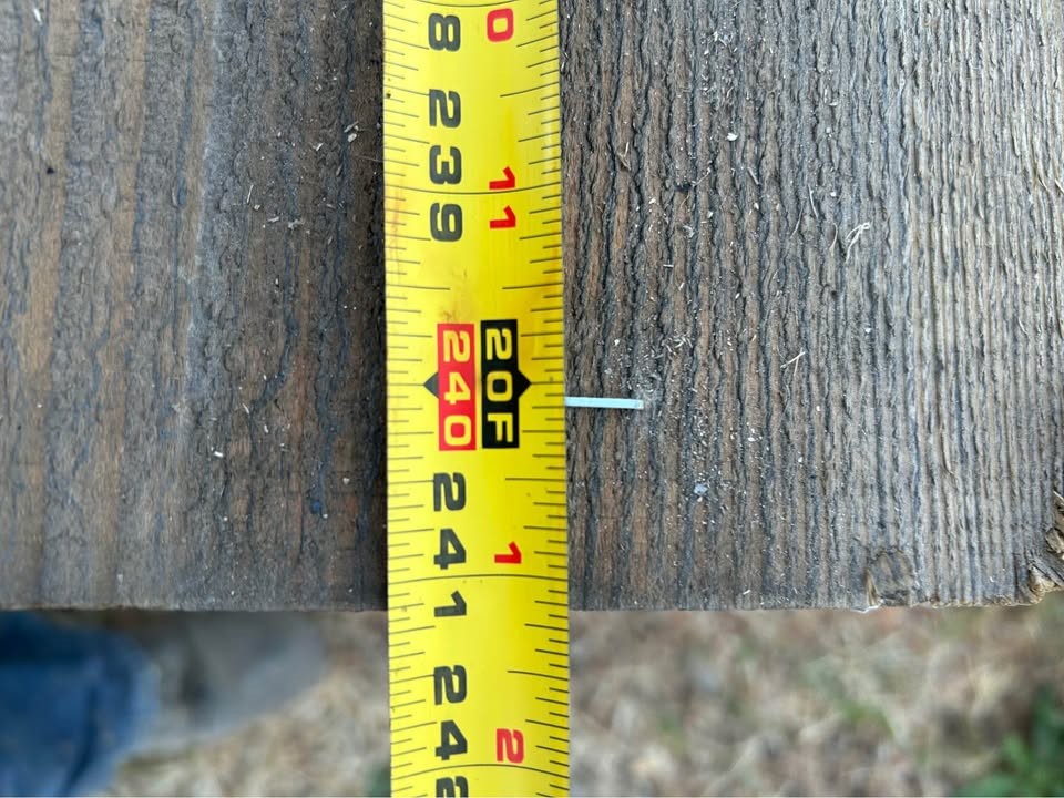 Solid wooden beam 7 x 11 20 feet long - Image 7