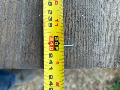 Solid wooden beam 7 x 11 20 feet long