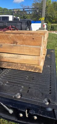 Reclaimed 4x4 by 8