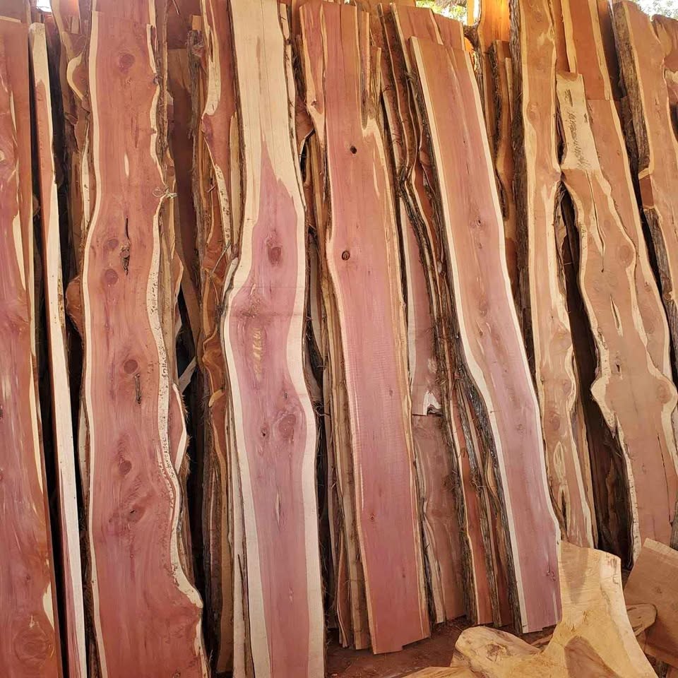 CEDAR LIVE EDGE SLABS