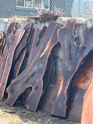 Live edge wood slabs