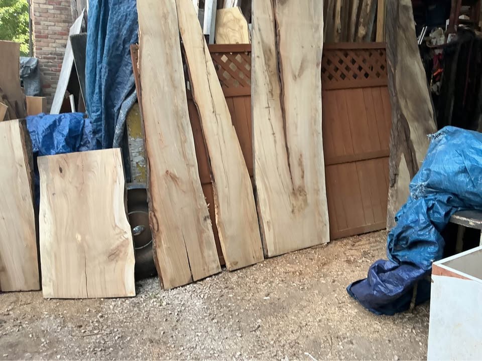 LIVE EDGE BOARDS FRESH OFF THE OVERSIZE PLANER - Image 5