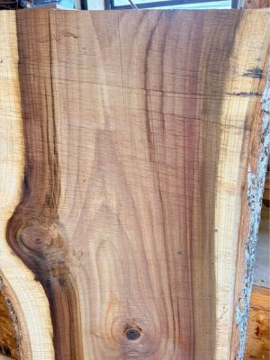 Poplar wood slab