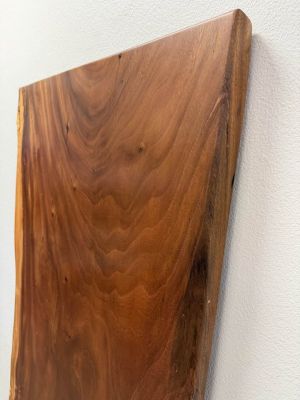 Live Edge Solid Wood Slab | 68.5"L x 34–36"W | Table Top / Desk / Bar Top