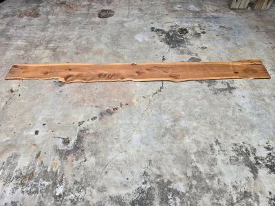 UNIQUE CEDAR SLAB 10FT LONG