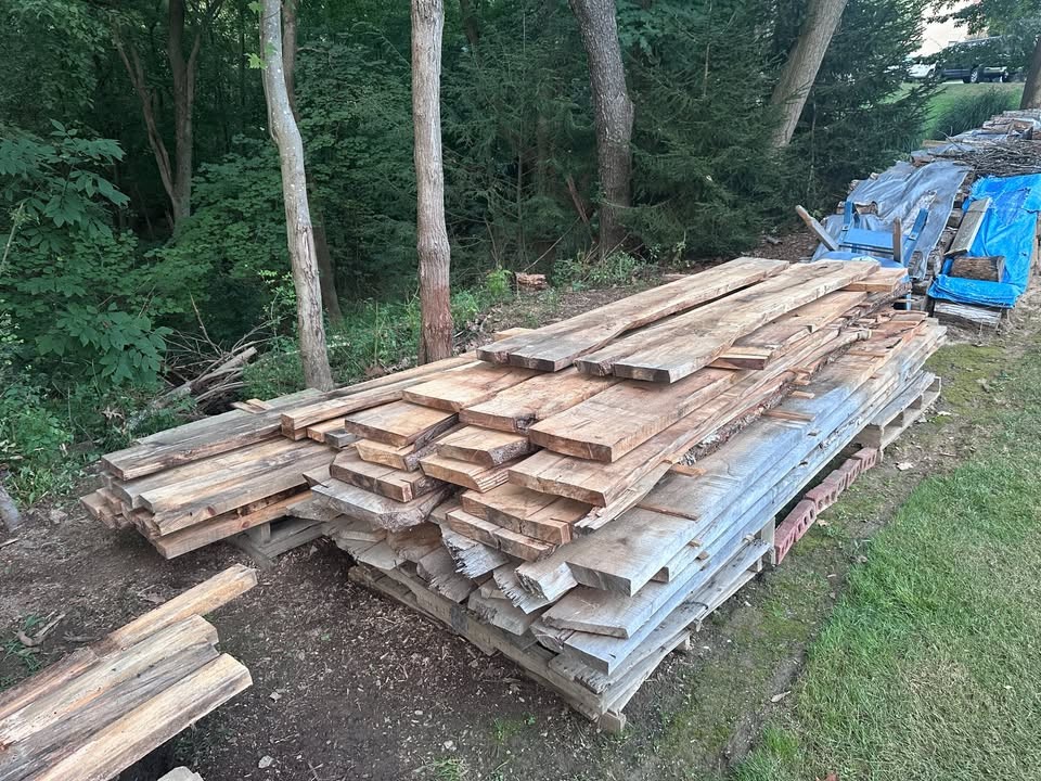 ROUGH CUT LUMBER: Beautiful OAK/MAPLE Slabs & 2x4's (MUST GO!!) - Image 3