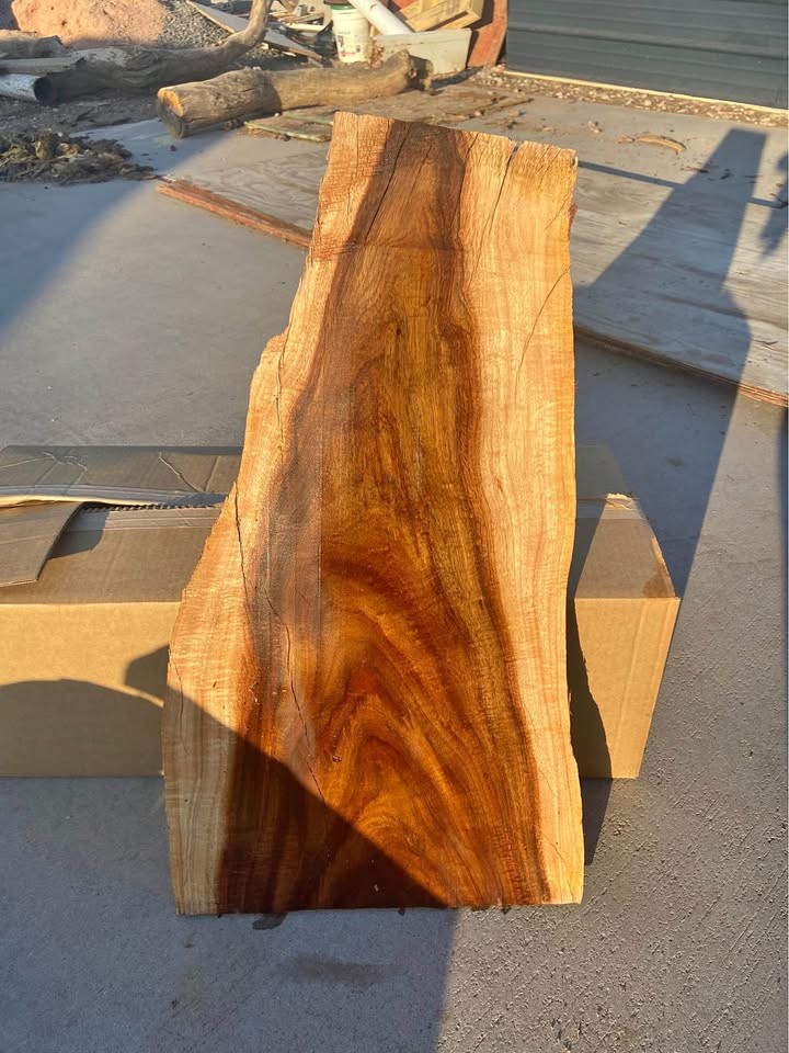 Live edge Indian rosewood slabs - Image 1