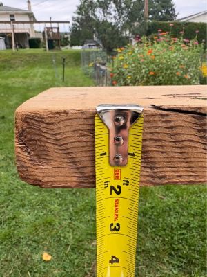 Reclaimed Barn Wood Beam - Shelf