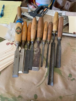 Bundles of premium furniture grade hardwoods- western red cedar, ponderosa Pine, Douglas fir, oak