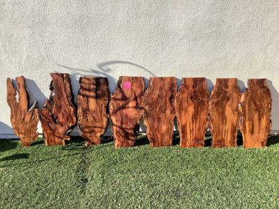 Mesquite burl slabs,
