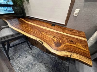 Live edge Indian rosewood slabs