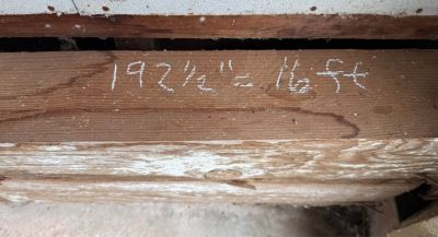 2- Reclaimed Wooden Barn Beams