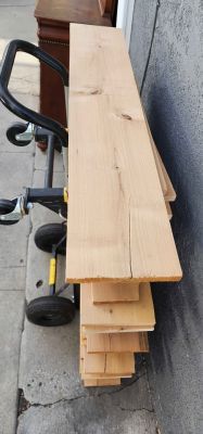 Lot of Alder Solid Wood Boards