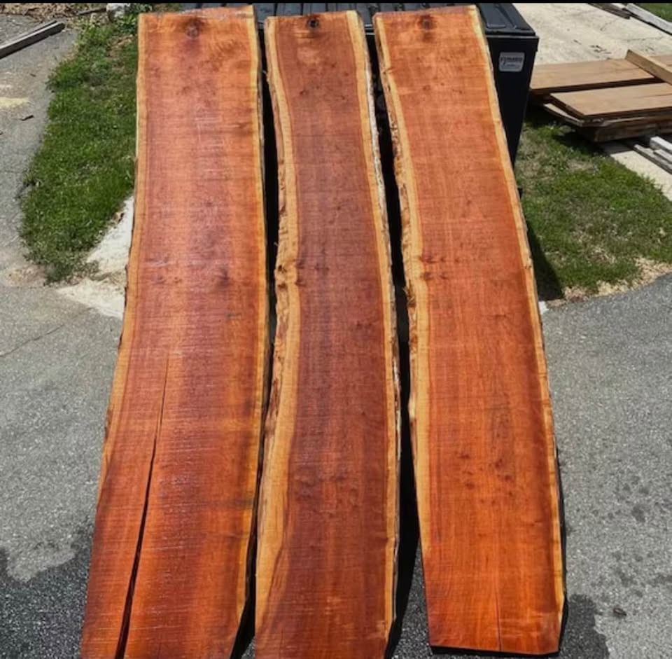 Maple, cherry and walnut live edge ￼ or dimensional - Image 2