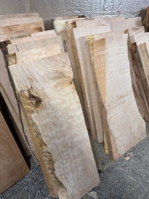 Lots of 55 figured maple cut offs