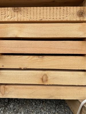 Western Red Cedar Tight Knot 4x4x8’ & 12’