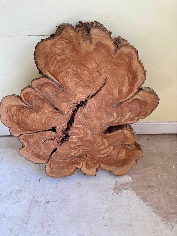 Natural Live Edge Wood Slab Cookie - Image 1