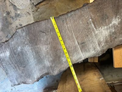Massive California Claro Walnut Slab – 9' Long × 2 1⁄4"+ Thick