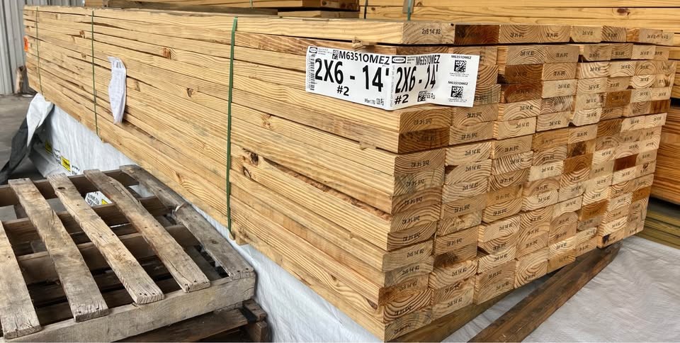 2X6X14FT YELLOW PINE $7.85 
☎️☎️CALL KIMBERLY [hidden information]☎️☎️ - Image 2