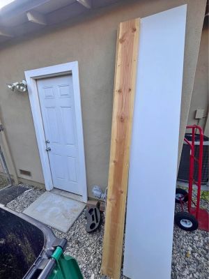 White Wood Slab