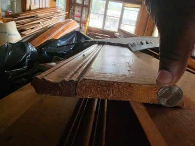 Reclaimed Wood paneling