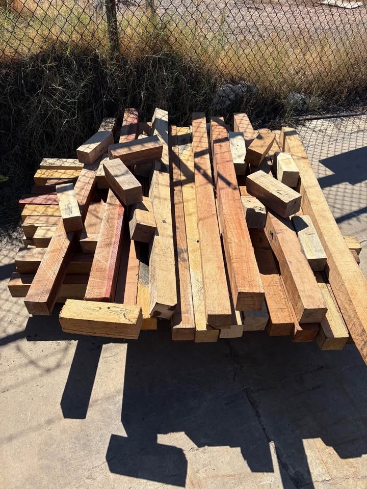 Hardwood Timber Beams 3x3x59” - Image 5