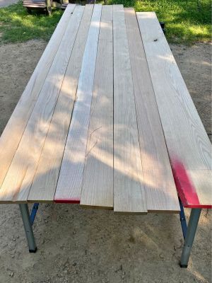 300 Sq Ft Select & Better Oak Boards at $6.00 per foot