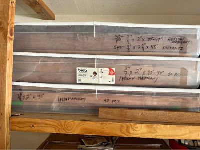 Mahogany & Meranti Wood Boards