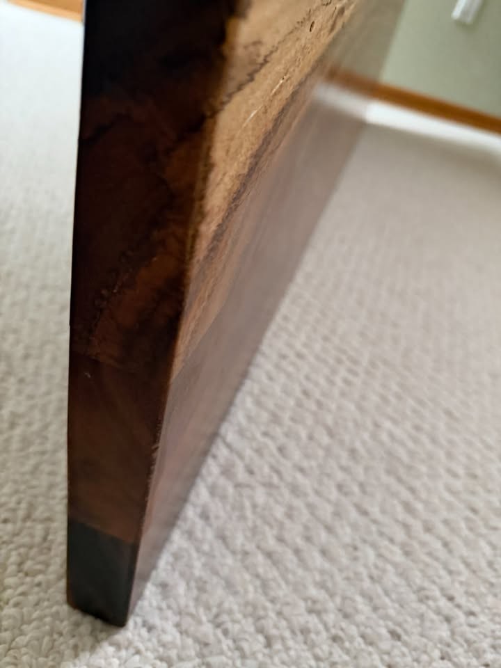 Scott Keelan Adjustable Desk Slab with live edge  (no legs) - Image 5