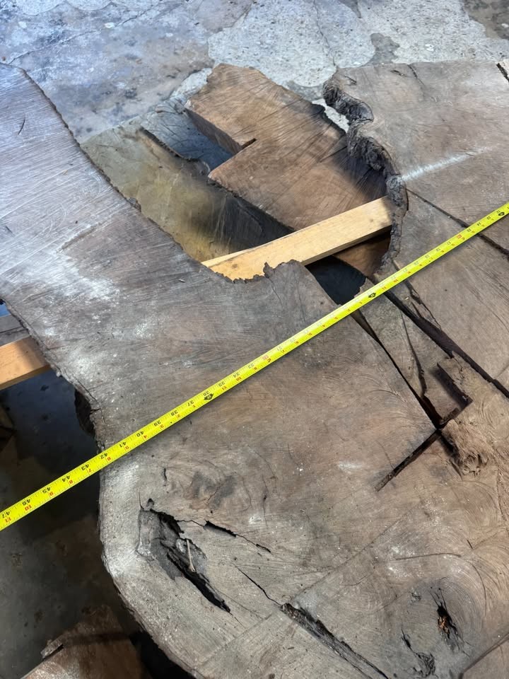 Massive California Claro Walnut Slab – 9' Long × 2 1⁄4"+ Thick - Image 6